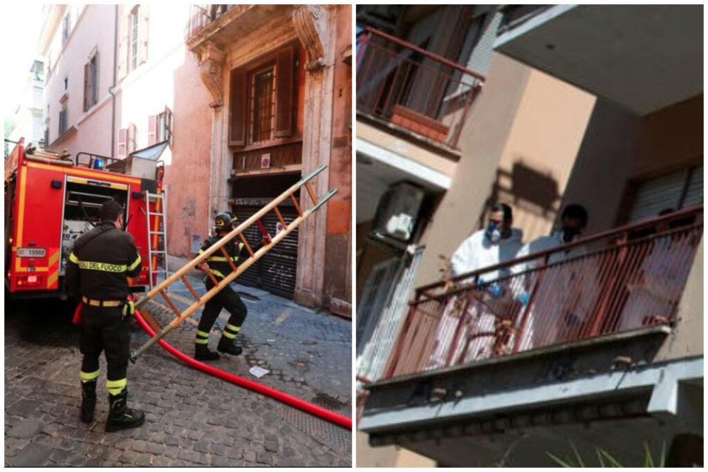 Napoli, incendio in casa: trovato un corpo carbonizzato