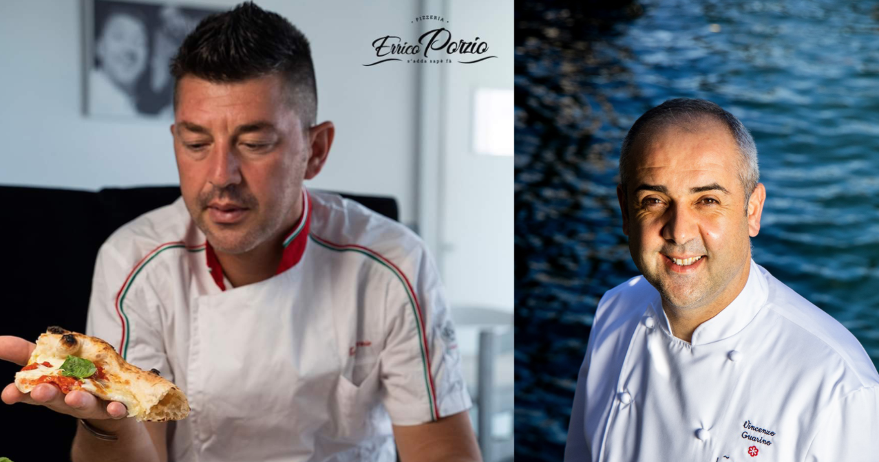 Errico Porzio ospite di Vincenzo Guarino: i due pizzaioli protagonisti del 'Master of Pizza' a Como