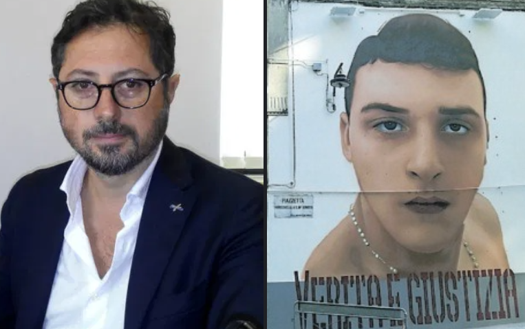 Borrelli, bufera sui social dopo l'attacco al murale per Ugo Russo