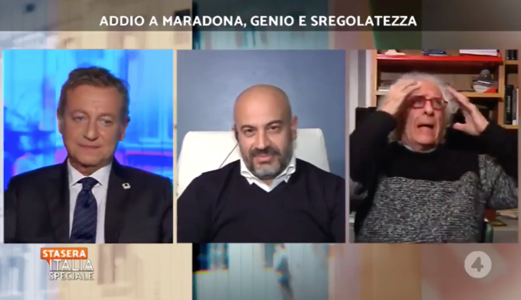 L'attacco di Mughini a Maradona: "Un essere sfatto e sfrantumato. Non diventi un santo"