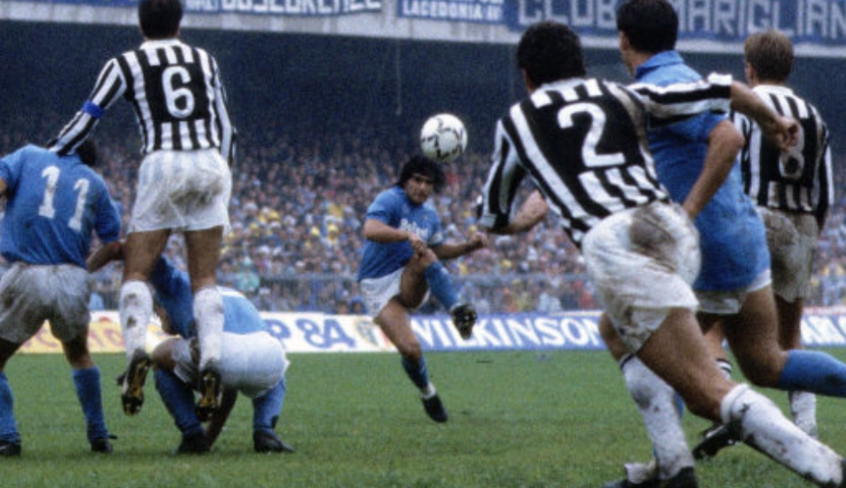 Addio Diego, l'omaggio della Juve per Maradona fa discutere