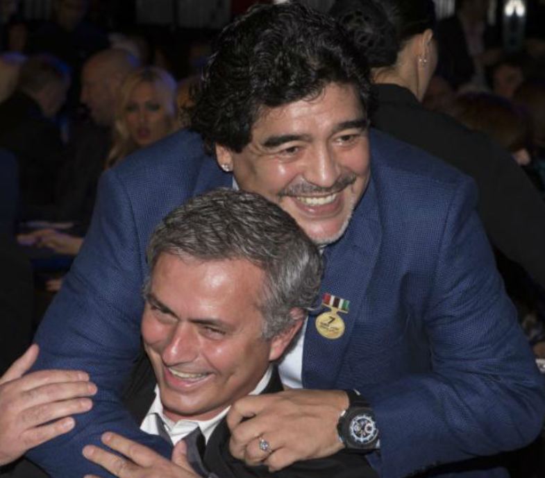 Mourinho ricorda Maradona