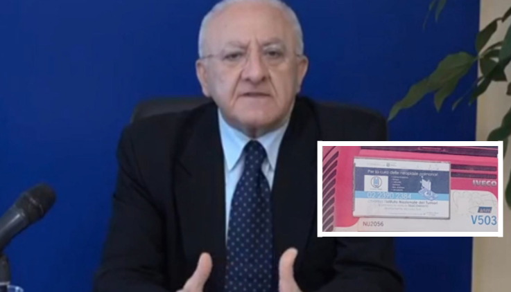 Tumori, De Luca all'attacco di Milano: "Usano Napoli per speculare sulla salute dei malati"