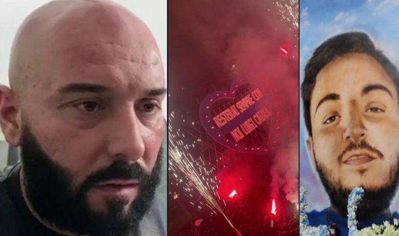 I fuochi d'artificio per il figlio morto, poi l'agguato. Il commento scatena le polemiche: "Ora un murale anche per lui?"