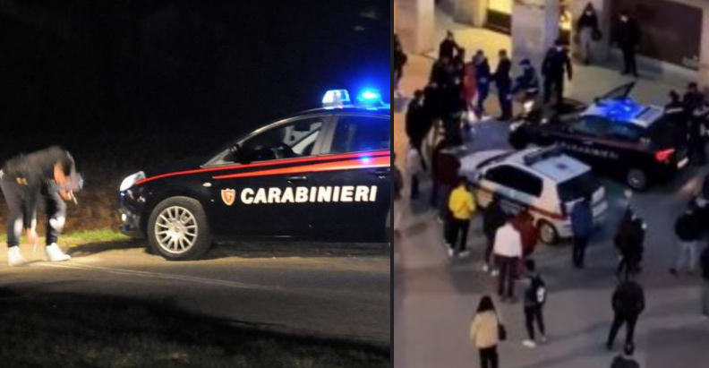 Investe vigilante, sperona carabinieri e tenta la fuga dopo aver rubato un'auto