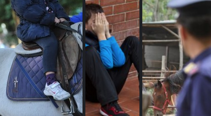 "Se me lo dai, te lo faccio fare", il maneggio degli orrori: ragazzini toccati nelle parti intime