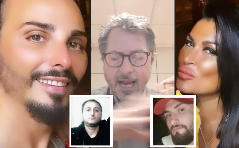 Borrelli, furia in diretta e attacca Tina e Toni: "Dica che suo marito e suo figlio sono una m***a!"