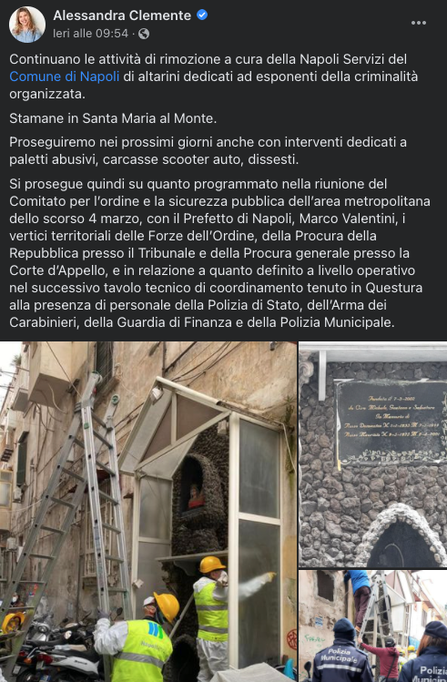 La seconda 'gaffe': l'indirizzo sbagliato dell'altarino dedicato a 'Mimì dei Cani