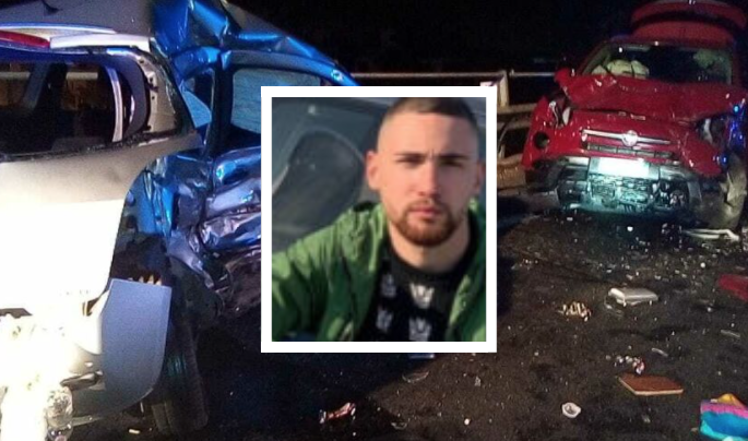 Pasqua mortale per Antonio, si schianta con l'auto e perde la vita a 24 anni