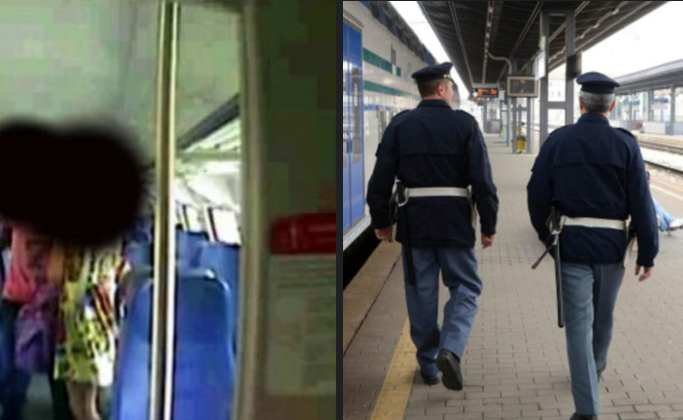 Violenza sessuale a bordo di un treno regionale in Campania