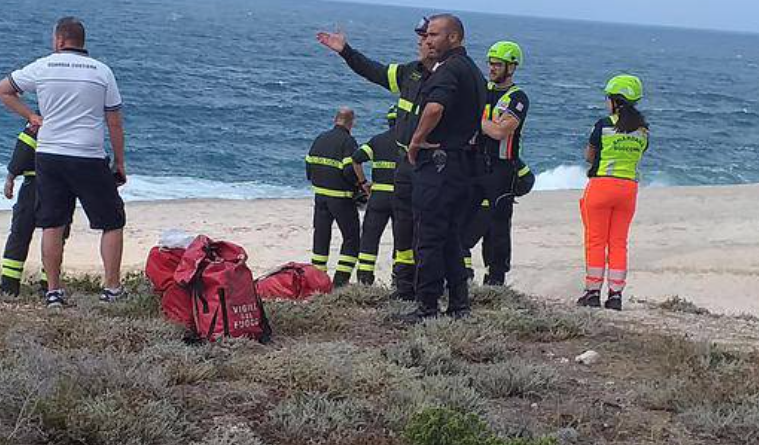 uomo morto scogli salernitano