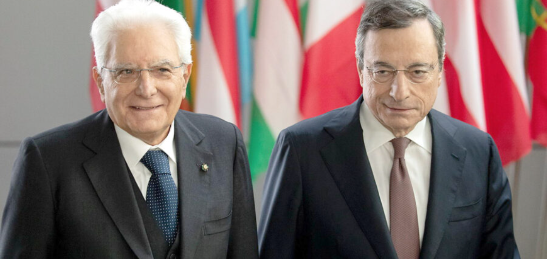 Mattarella rifiuta le dimissioni di Draghi