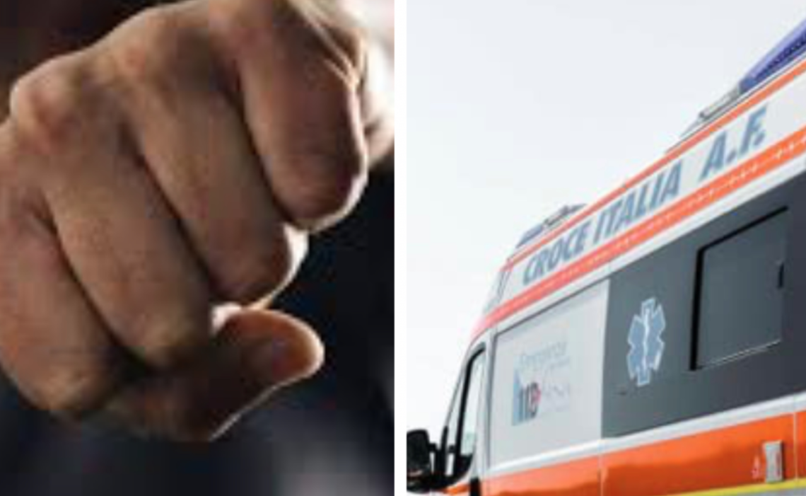 Aggredito personale 118