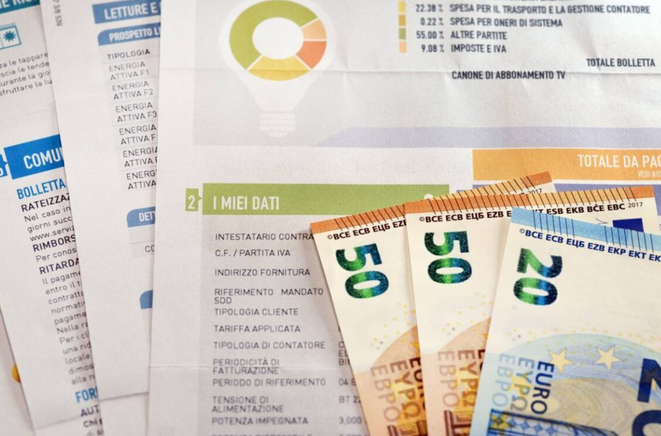 Nuovo aumento delle bollette di luce e gas, l'allarme: "Gli italiani non potranno pagarle, più del 100%"