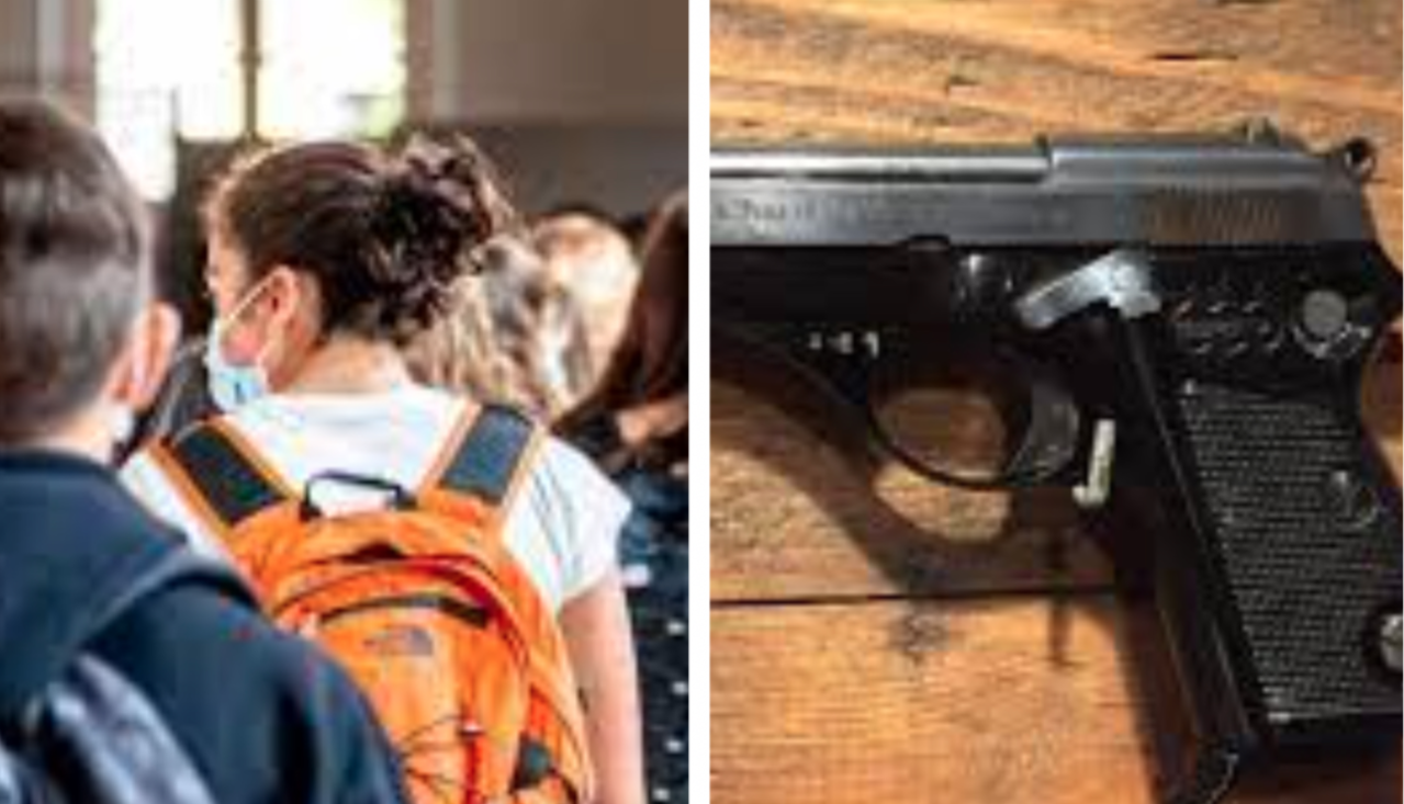 Pistola in una scuola