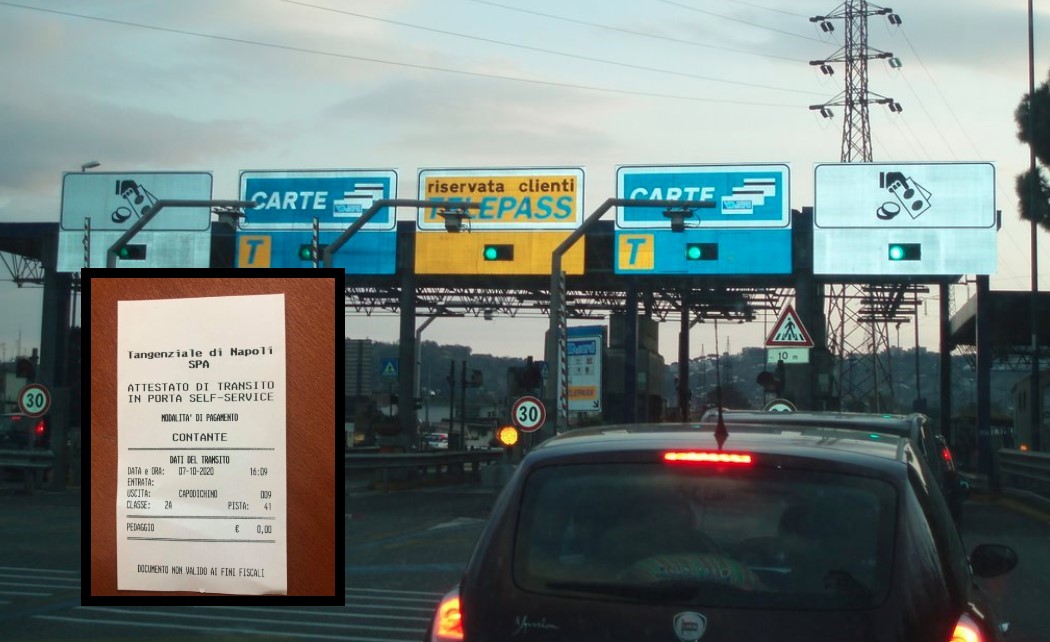 Nuova truffa al casello della tangenziale di Napoli. La denuncia: "Ecco come rubano i soldi"