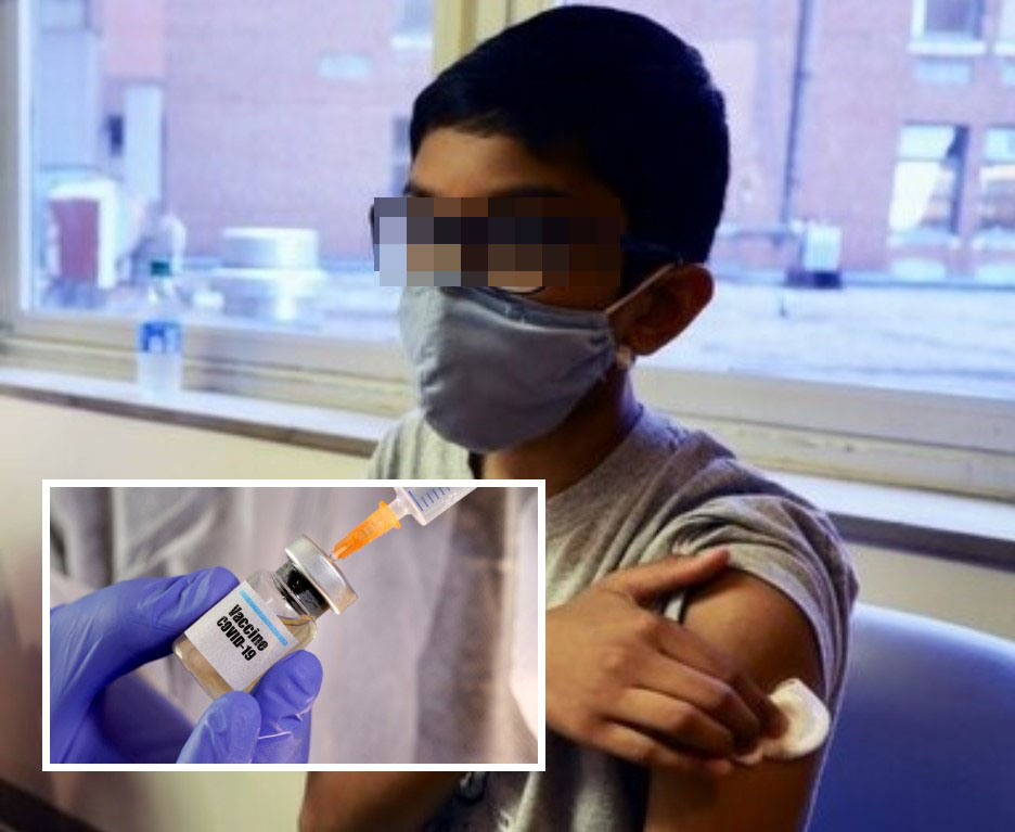 Vaccino Covid, ha 12 anni il volontario più piccolo al mondo