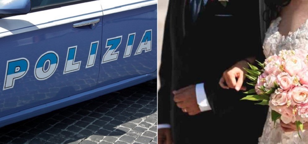 Irruzione al matrimonio, i poliziotti arrivano e fermano le nozze a Treviso