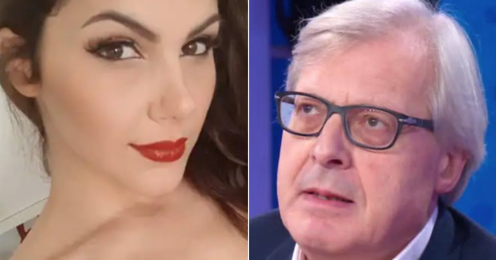 Vittorio Sgarbi e Valentina Nappi