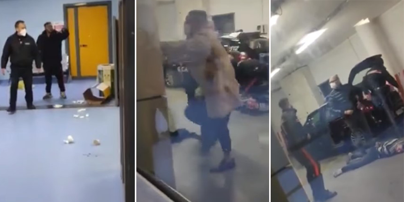 aggressione ospedale caserta