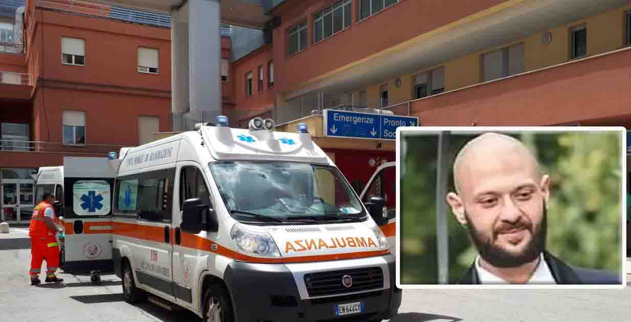 Velletri piange Andrea Ciammella, giovane padre deceduto improvvisamente 
