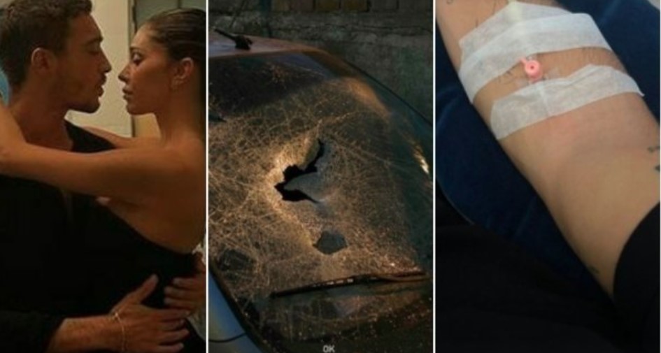 antonino incidente reazione belen