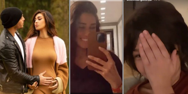 La reazione di Santiago alla gravidanza di Belen Rodriguez: "Ma un fratellino?"