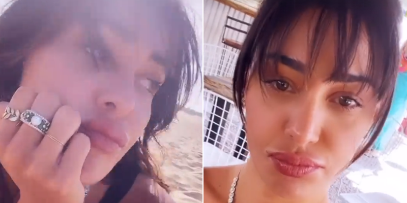 belen rodriguez si arrabbia vacanze