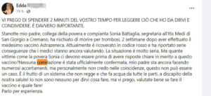 Collega di Sonia Battaglia al Cardarelli 2 settimane dopo il vaccino, la figlia: "Ha rischiato di morire per trombosi"