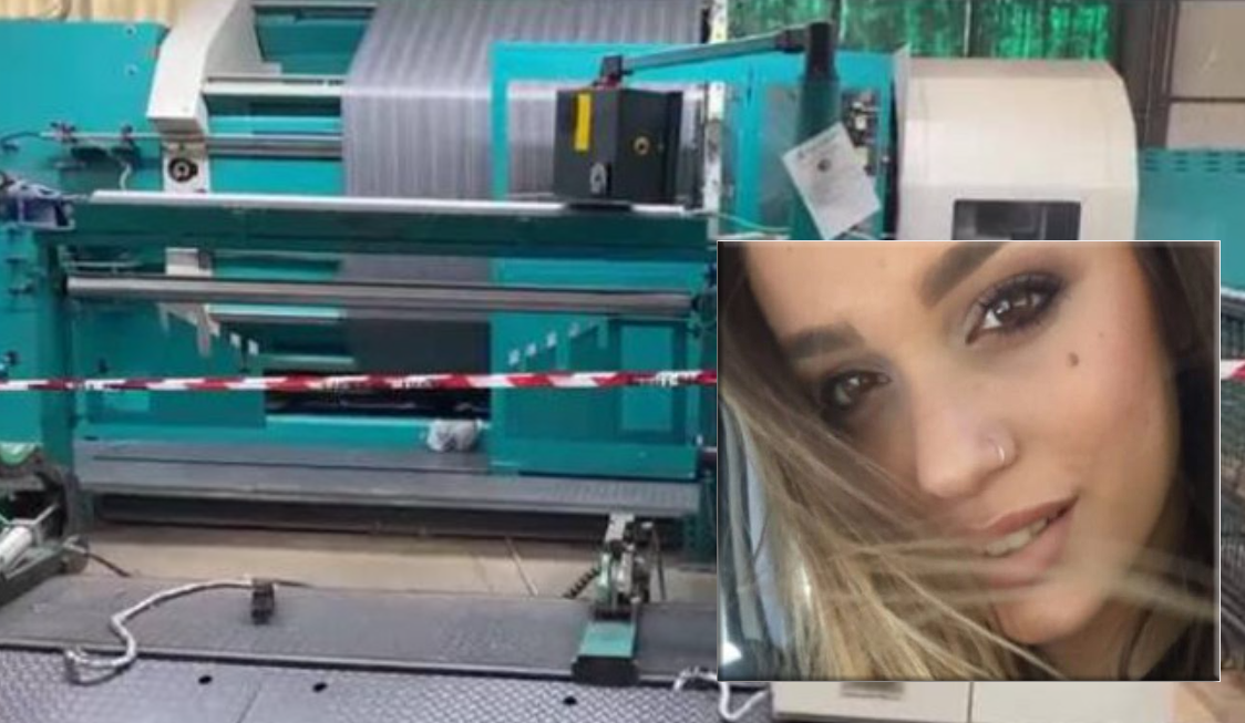 Com'è morta Luana D'Orazio, i risultati dell'autopsia: schiacciamento del torace 