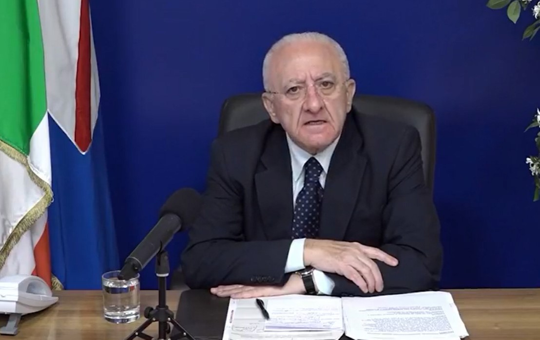 cosa ha detto de luca in diretta