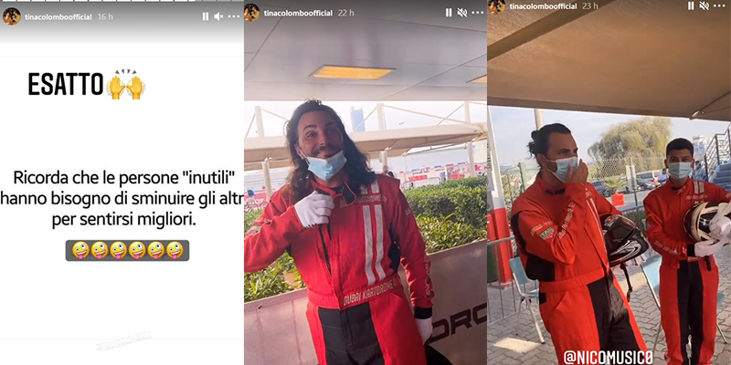 Giornata in famiglia per Tony e Tina, non manca la frecciatina: "Le persone inutili"