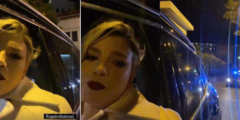 emma marrone inseguita carabinieri sanremo