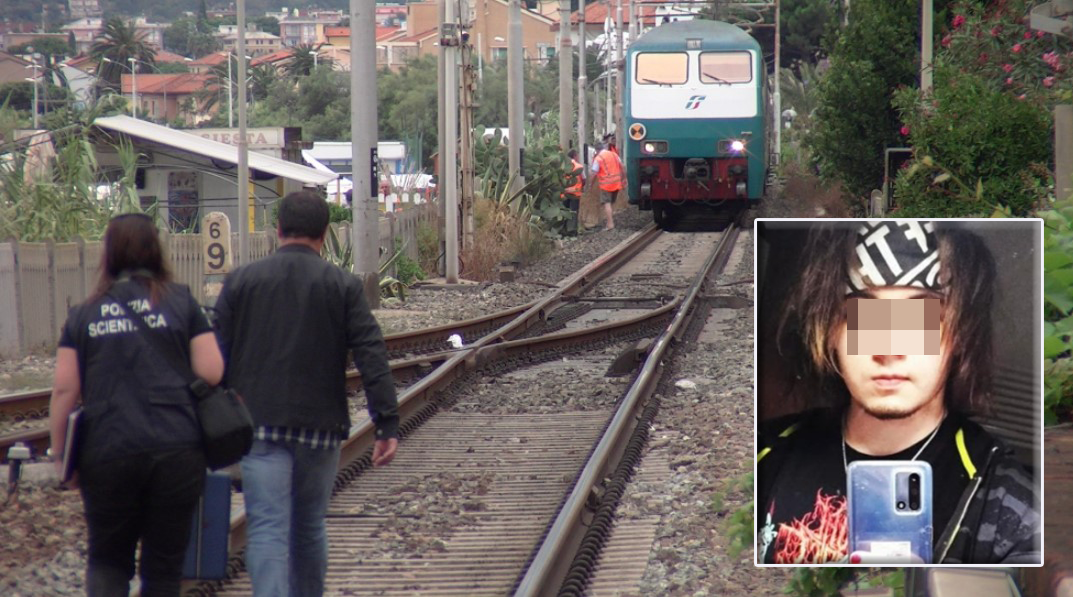 giulio si lancia sotto il treno