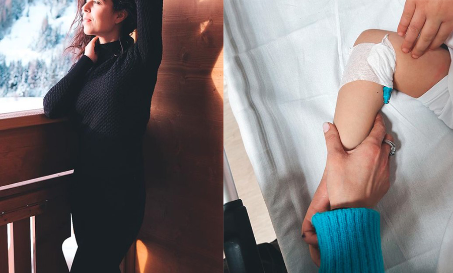 influencer mamma napoletana figlio ischemia