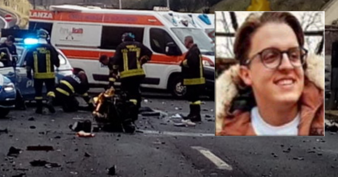 luca buonocore morto incidente