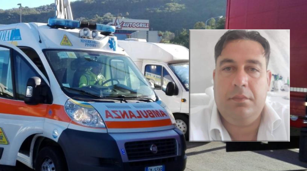 San Marcellino piange Luigi Coronella, camionista di 40 anni morto per un malore