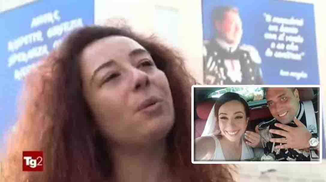 Omicidio Cerciello Rega, la moglie parla durante l'udienza: "Gli ho dovuto chiudere gli occhi" 