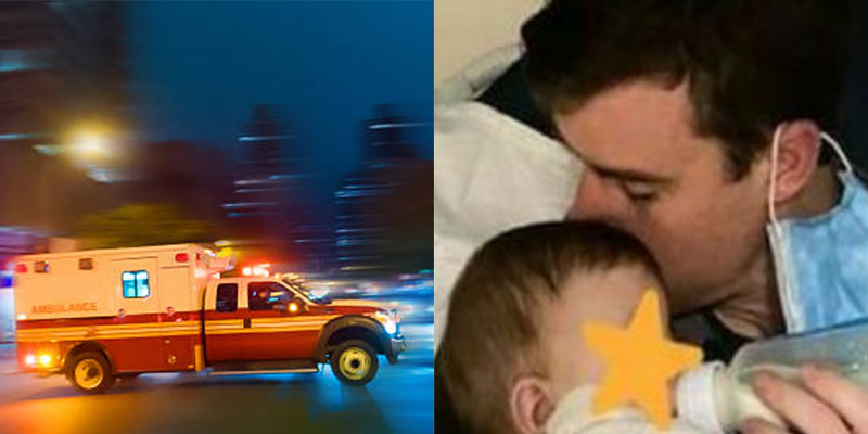 neonata si sente male salvata da cane