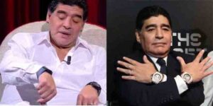 Perché Maradona usava due orologi, il pensiero del Diez per le figlie