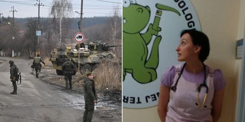 russi uccidono dottoressa