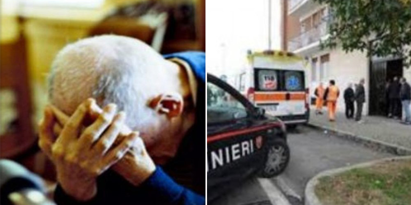 Dramma familiare, marito soffoca la moglie malata nel sonno e chiama i carabinieri