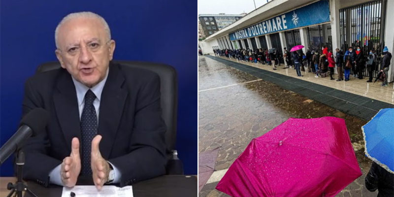 Vaccini anti-Covid finiti in Campania, De Luca: "Risultato di distribuzione sperequata"