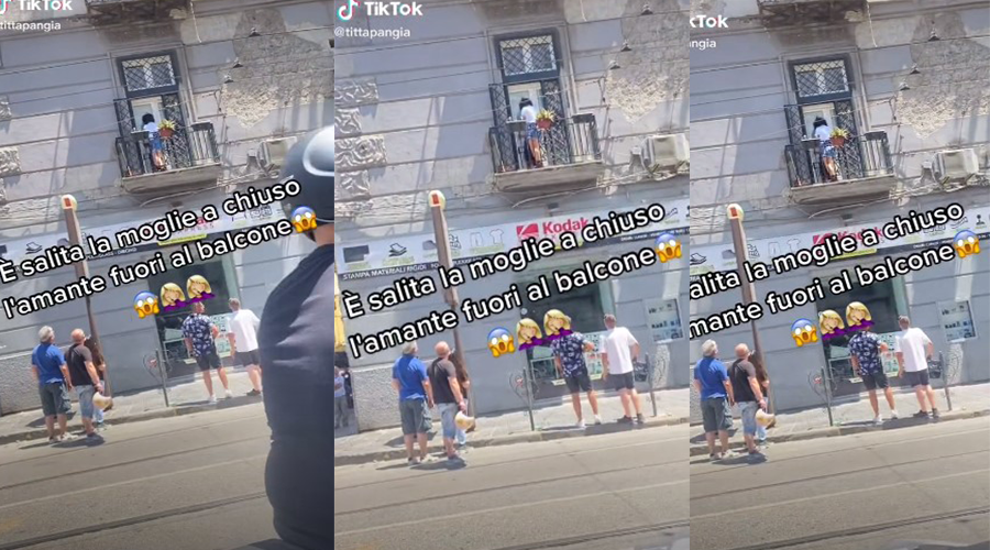 video tik tok moglie amante