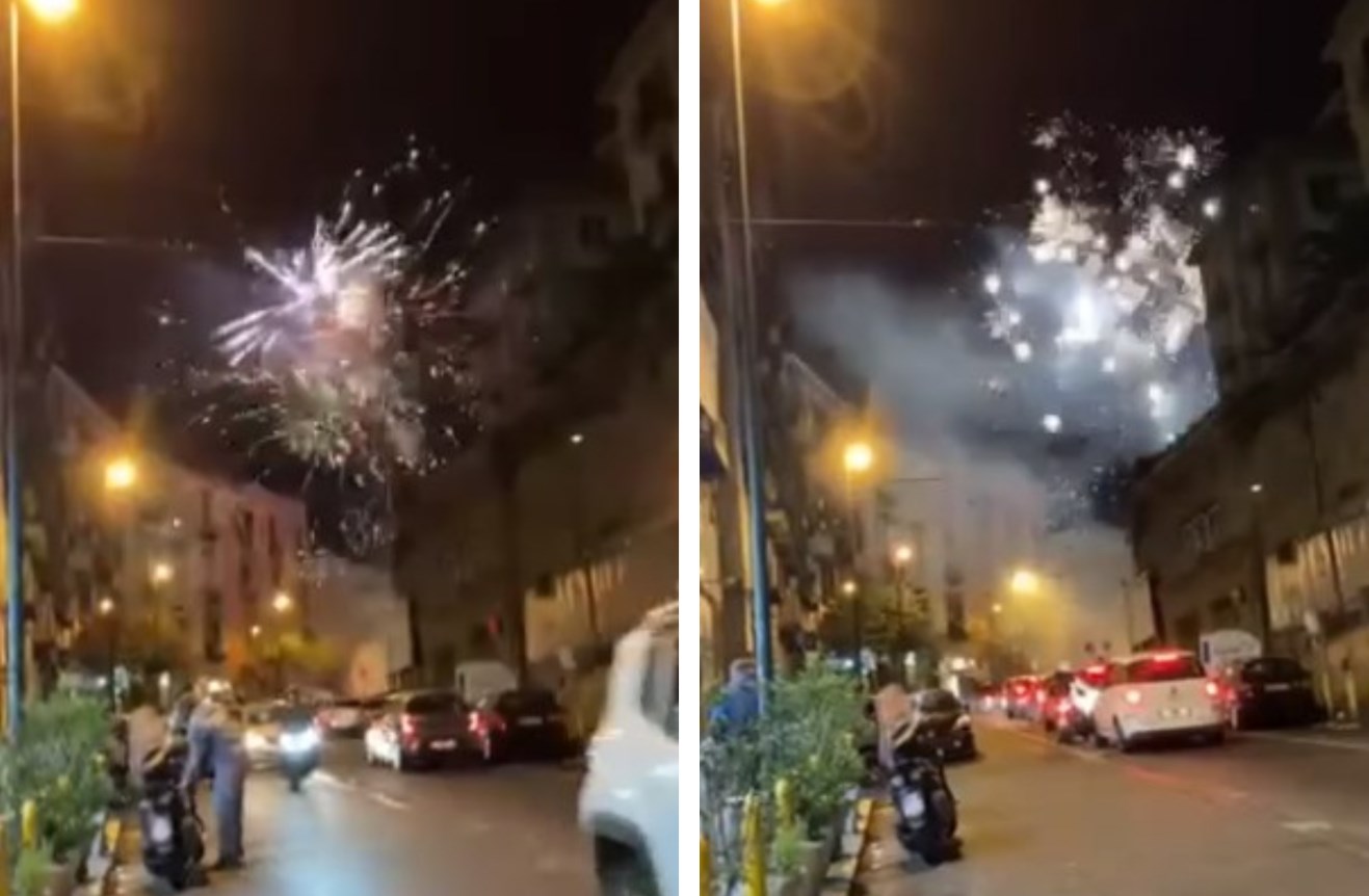 Fuochi d'artificio serenata