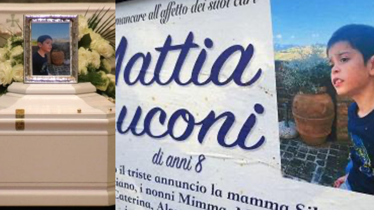 funerali Mattia luconi 