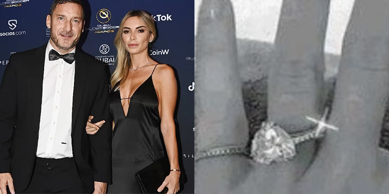 anello noemi bocchi regalo totti