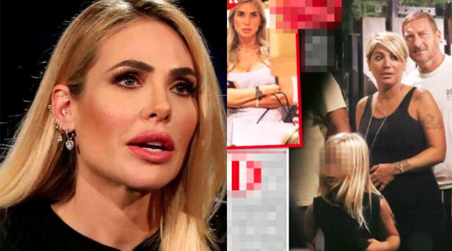 Francesco Totti e Ilary Blasi, lui porta Isabel da Noemi: "Ilary è venuta e ha preso la bambina, i patti non erano questi"