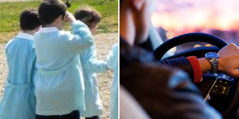 si masturba davanti a scuola