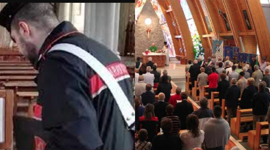 rapina in chiesa